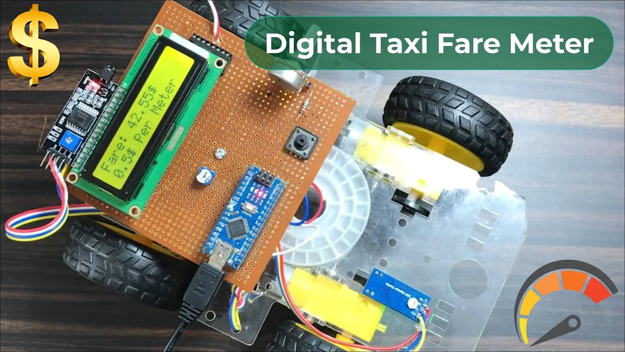 Car Parking Meter with Fare Calculation